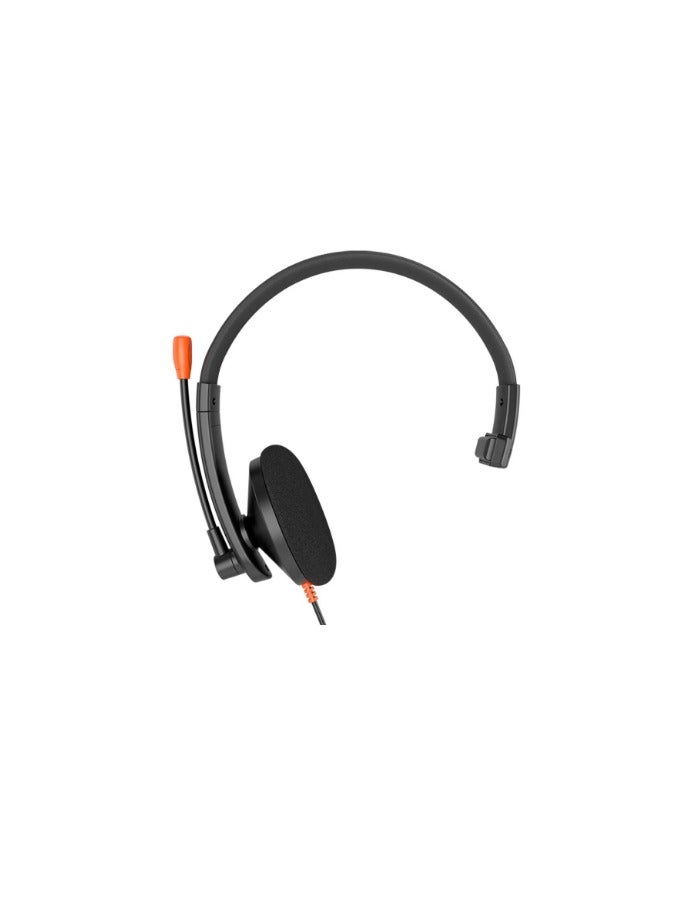 Meetion HP002U Mono Headset With Noise-Cancelling Mic 