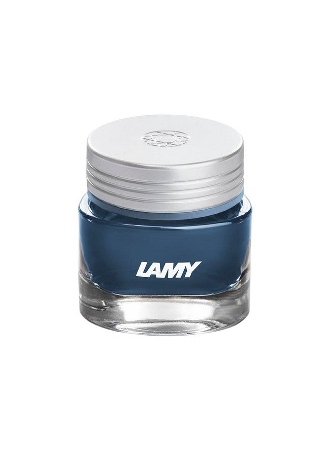 لامي عبوة حبر قلم حبر سائل LAMY T53 380 سعة 30 مل | خطوط أنيقة وتصميم بسيط | كثافة ألوان استثنائية | حبر كريستالي أزرق داكن من Benitoite، عبوة من قطعة واحدة