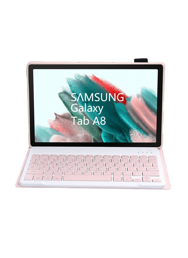 general Compatible with Samsung Galaxy Tab A8 10.5" X205/X200 Keyboard Case with Detachable Wireless Bluetooth Keyboard Slim Case - Image 2