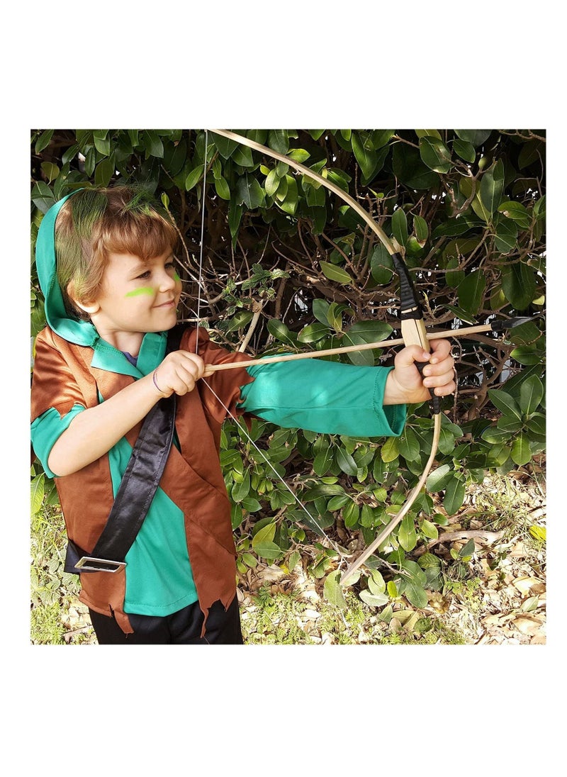 20 Pieces Wooden Arrows with Soft Rubber for Archery,  Outdoor Play Arrows Bows Rubber, Toy Arrows for Cosplay Costume Decoration  - Image 5