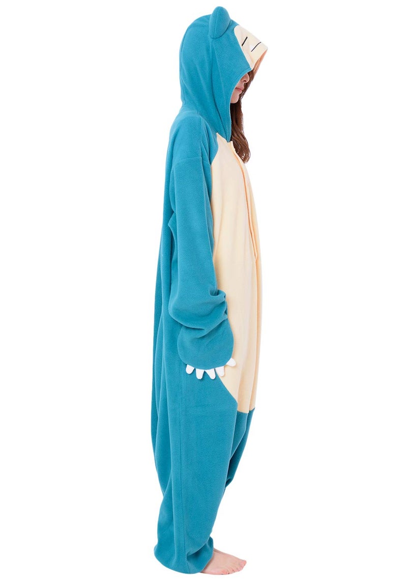 SAZAC Pokemon Snorlax Kigurumi - Ultra Soft & Cozy Premium Adult Onesie for Unisex Cosplay, Easy Care Halloween Costume, Luxurious Loungewear - Image 2