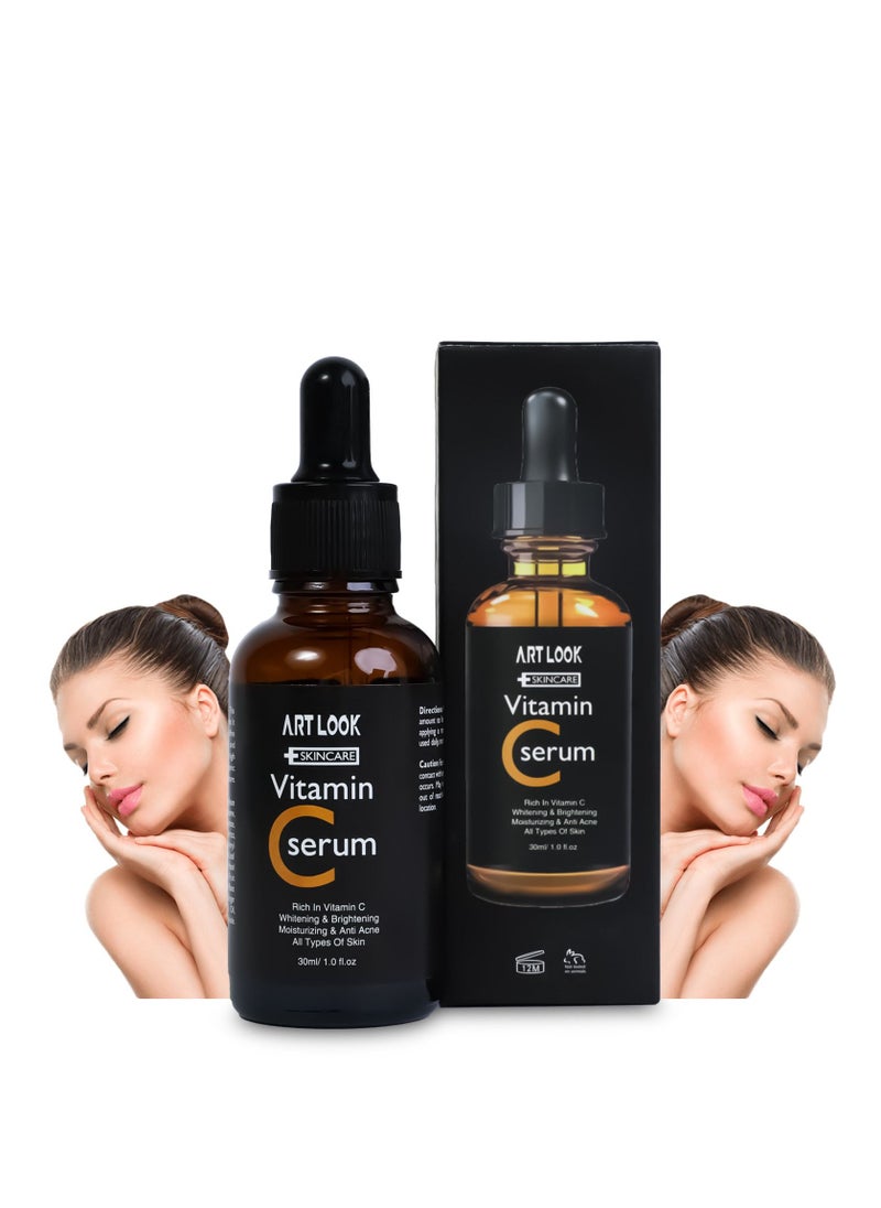 ARTLOOK PACK OF 3-Anti Ageing Vitamin C Serum 30ml  - Image 2