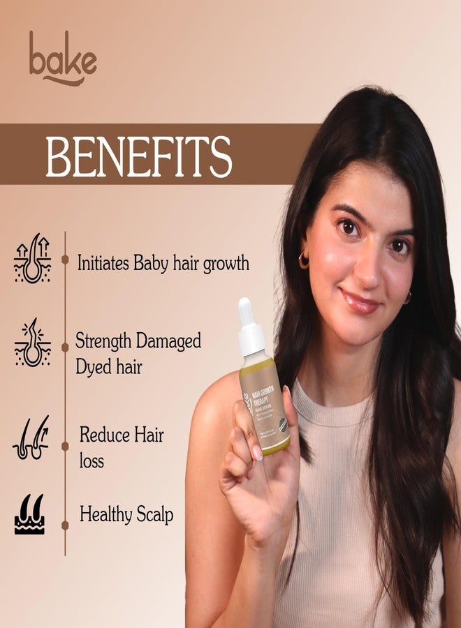BAKE 95% Pure Rosemary Oil Hair Serum for Hairfall Control with Anagain & Biotin | Scalp Serum For Hair Growth & Dry, Frizzy Hair | For Women & Men | 50ml - Image 3