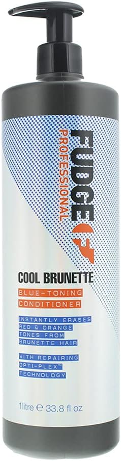 Fudge بلسم فودج بروفيشينال كول برونيت بلون أزرق لتفتيح الشعر البني يزيل درجات اللون البرتقالي والأحمر 250 مل - Image 2