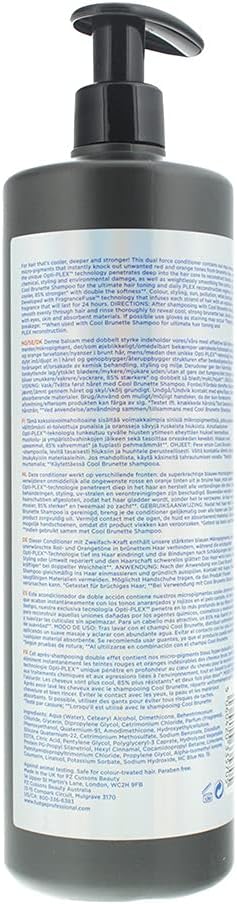 Fudge بلسم فودج بروفيشينال كول برونيت بلون أزرق لتفتيح الشعر البني يزيل درجات اللون البرتقالي والأحمر 250 مل - Image 3