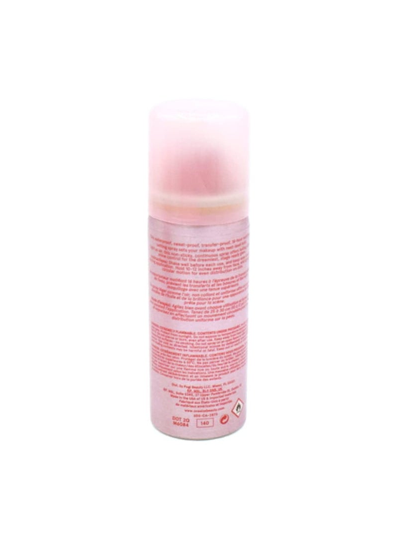 One size Patrick Starrr On 'Til Dawn Travel Size Mini Mattifying Waterproof Setting Spray for Long Lasting Face Makeup, All Day Matte Finish, Light Finishing Spray  - Image 4