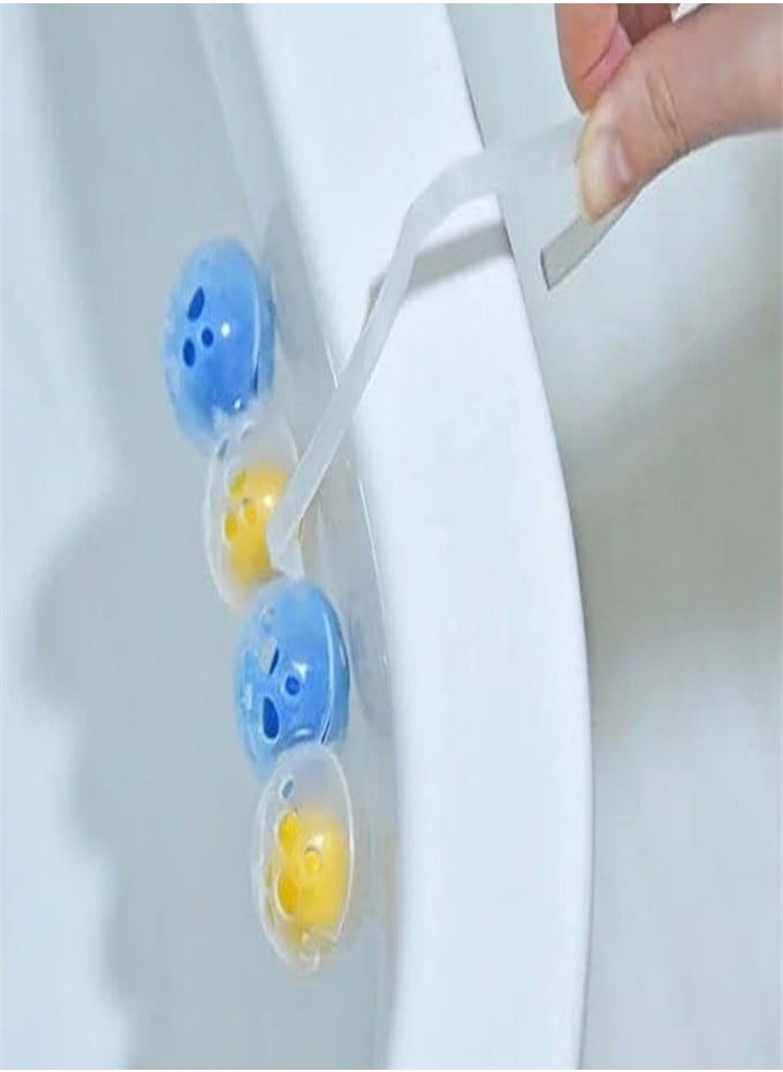 Generic - Hanging toilet cleaning ball*3, deodorizing and cleaning magic ball - Image 1
