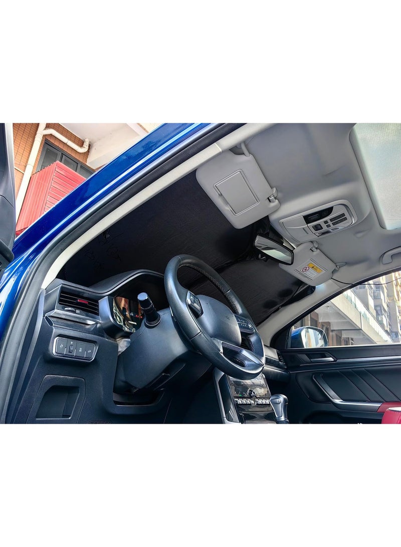 Windshield Sun Shade for Hyundai Palisade 2020-2024 Santa Cruz 2022-2024 Santa Fe 2001-2024 Accessories, Car Front Window Sunshade Sun Visor Shield for Hyundai Tucson Sun Protection - Image 5