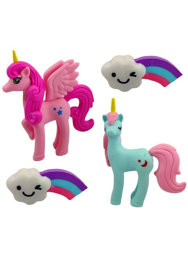فنبلاست ممحاة فن بلاست للأطفال - ممحاة يونيكورن للأطفال، مجموعة أدوات مكتبية يونيكورن، ممحاة يونيكورن، هدايا يونيكورن، ممحاة مطاطية للأطفال، مجموعة ممحاة كهدية إرجاع، مجموعة ممحاة يونيكورن - Image 1