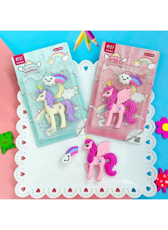 فنبلاست ممحاة فن بلاست للأطفال - ممحاة يونيكورن للأطفال، مجموعة أدوات مكتبية يونيكورن، ممحاة يونيكورن، هدايا يونيكورن، ممحاة مطاطية للأطفال، مجموعة ممحاة كهدية إرجاع، مجموعة ممحاة يونيكورن - Image 4