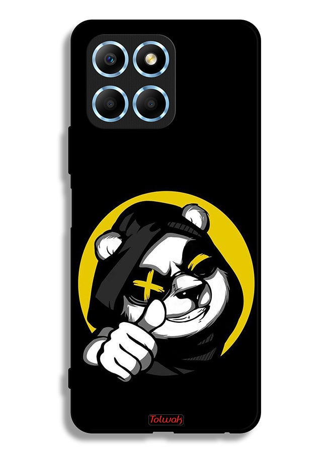 Tolwak Honor X8 5G Protective Case Cover Marshmallow Cute Cat - Image 2