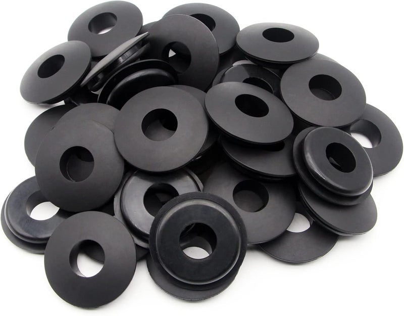 GREPSPUD 36pcs Glad Hand Seals Black Rubber Gaskets for Trucks and Trailers - Image 1