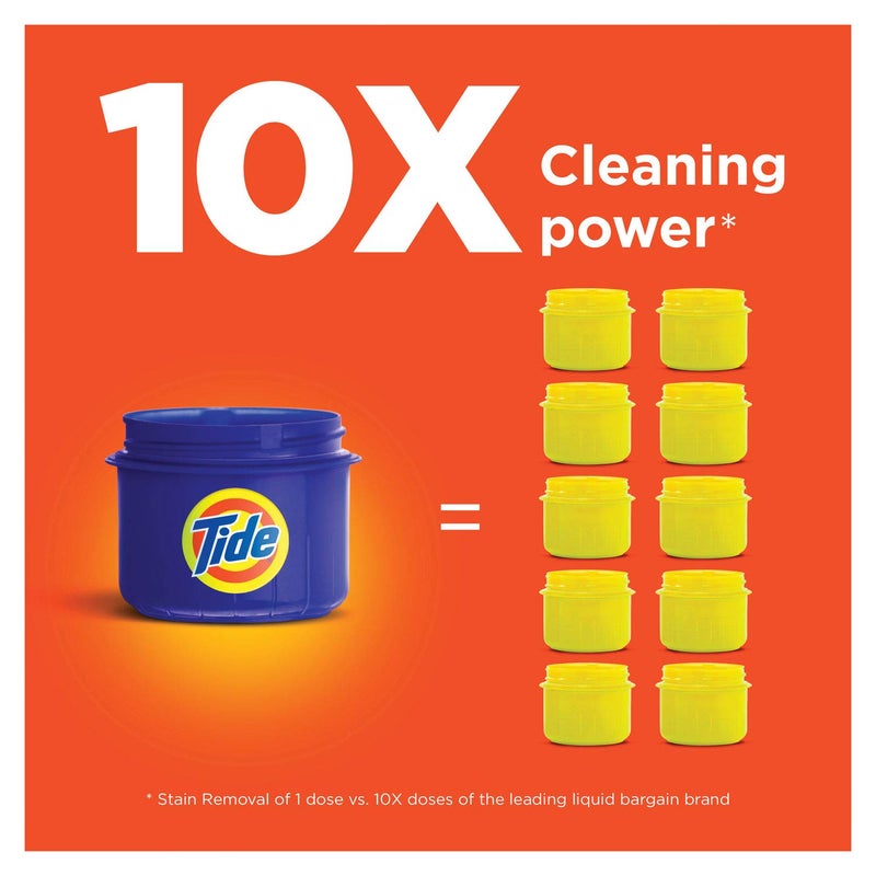 Tide Ultra Liquid Laundry Detergent (PGC00471), Original Scent, 10 Fl Oz - Image 2