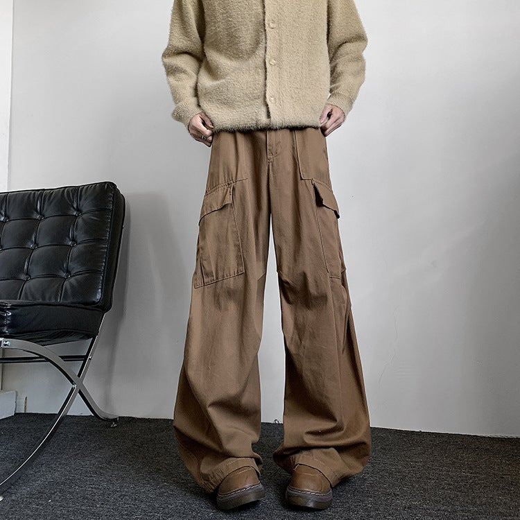 Unisex Classic Denim Jeans Loose Fit Daily Outdoor Wear - Image 1