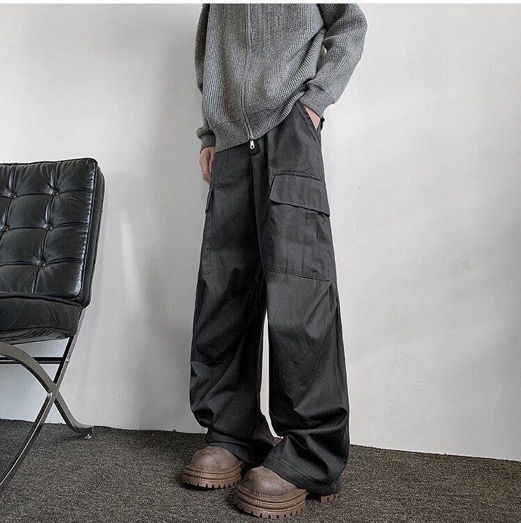 Unisex Classic Denim Jeans Loose Fit Daily Outdoor Wear - Image 3