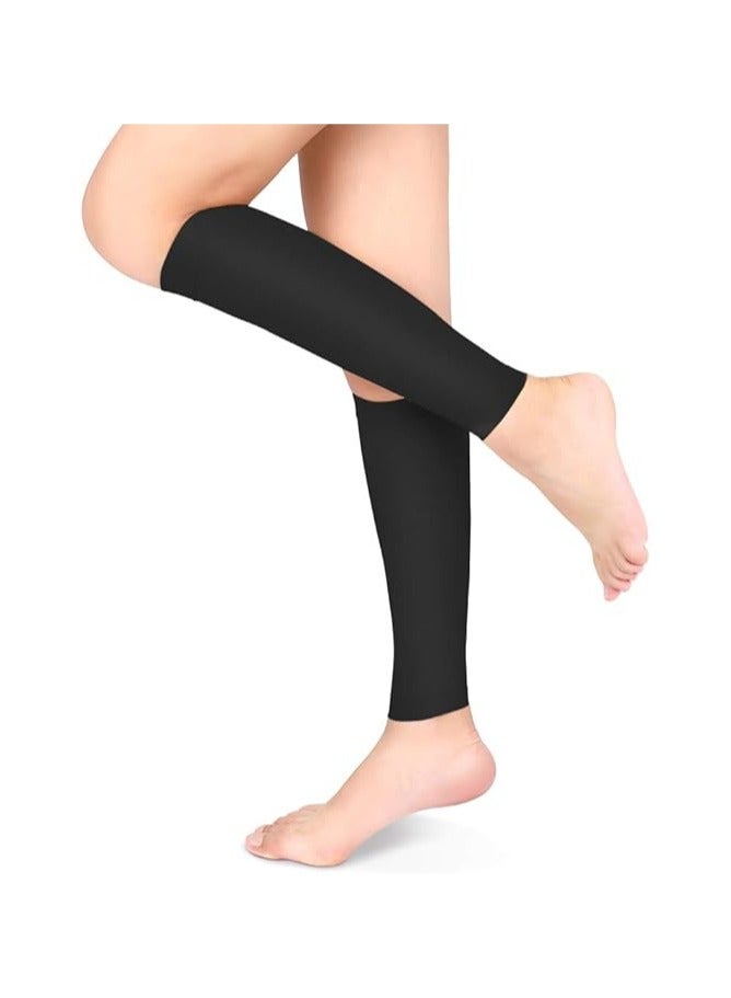 Goolsky 1 Pair Sport Compression Calf Sleeves 20-30mmHg Leg Pressure Sock Running Cycling Leg Warmers Protection Calf Support  - Image 5