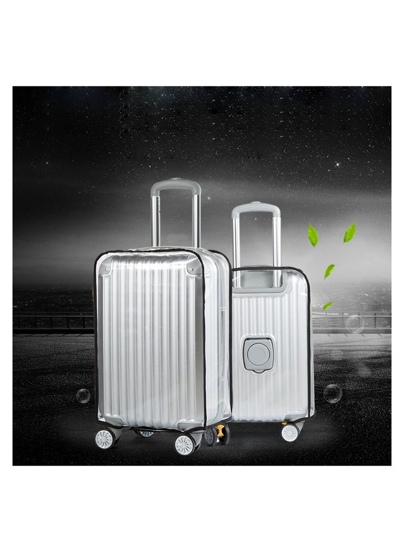 Full Transparent Luggage Protector Cover Thicken Suitcase Protector Cover PVC Suitcase Cover Rolling Luggage Cover extra large - Image 3