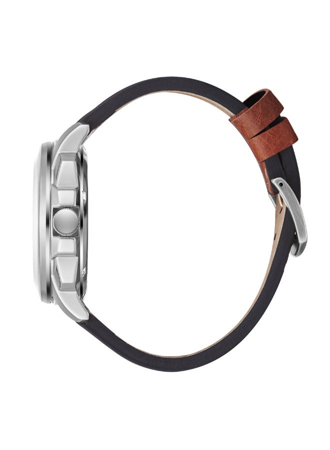 سلازنجر ساعة جلد أوتوماتيكية .... -  مم - Image 3