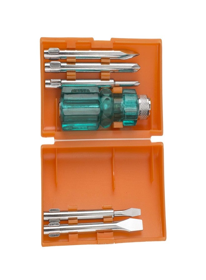 ACHRO 919 Universal Tool Kit Set (6 Pcs Screwdriver Set & 12 Pcs Spanner Set, 8 inch Plier) Set of 19 Pieces - Image 3