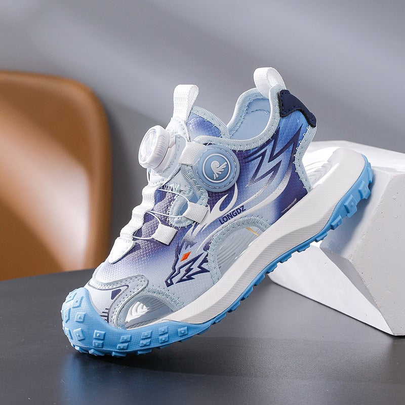 Children'S Sports Sandals Boys Closed-Toe Sandals Summer Big Kids Beach Shoes Boys Frame Shoes Trendy - Image 1