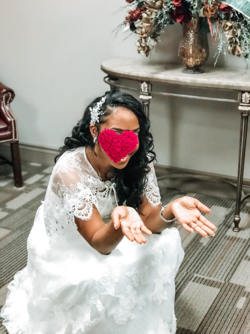 Vivivalue Lace Bride Cape Capelet Wrap Shrug Shawls Stole Boleros Rhinestone Wedding - Image 3