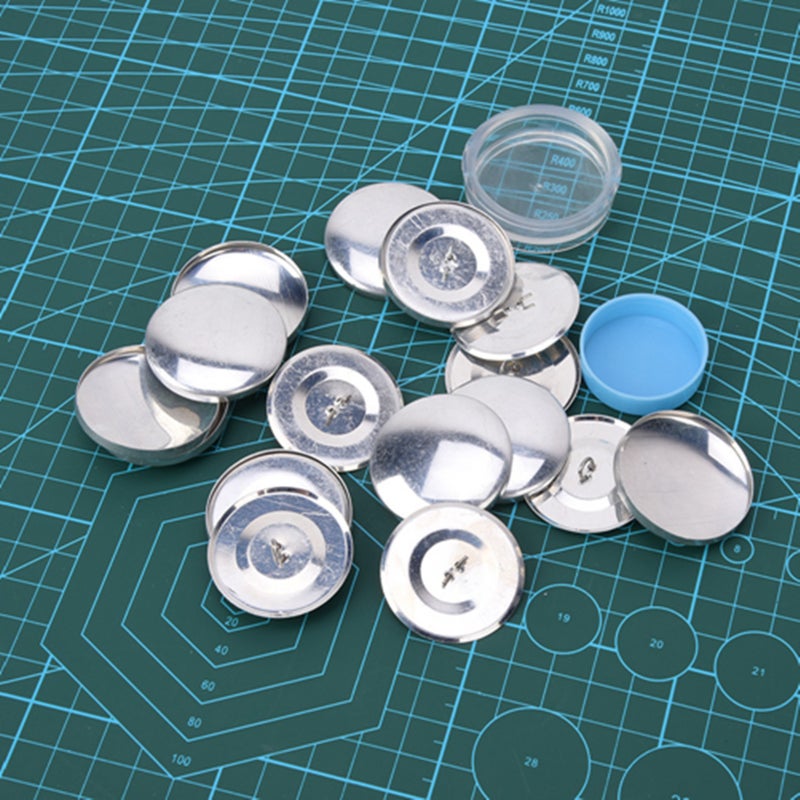 Cloth Bag Cover Buttons Kit Round Button Base DIY Handmade Crafts Buckle Making Tools40MM - Image 5