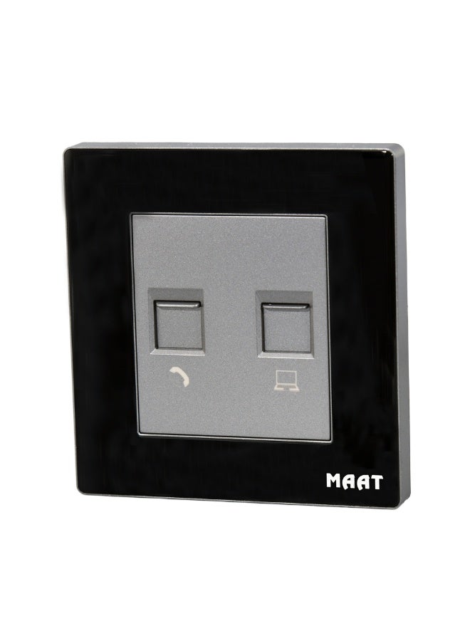 MAAT M8 Telephone & Computer Socket RJ45 & RJ11 