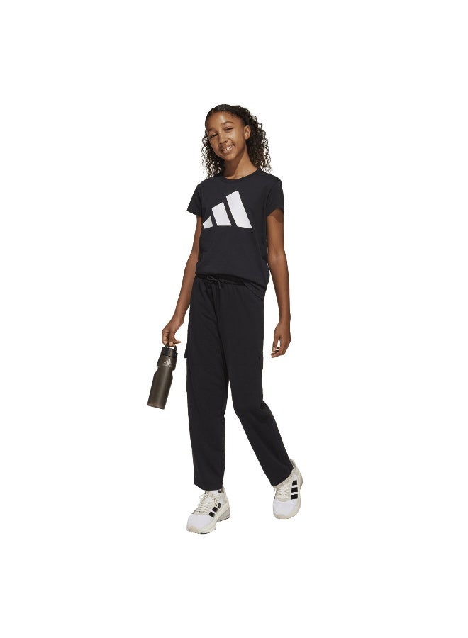 Adidas Adidas Jg Lin Ft C Pt Black Pants (1/1) Pants For Kids - Image 4