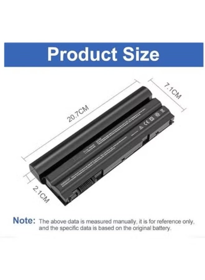 High-Capacity Replacement Laptop Battery – Extended Life Power Cell Compatible with Professional Latitude Series – Premium Rechargeable Battery for Long-Lasting Performance – Black. - Image 2