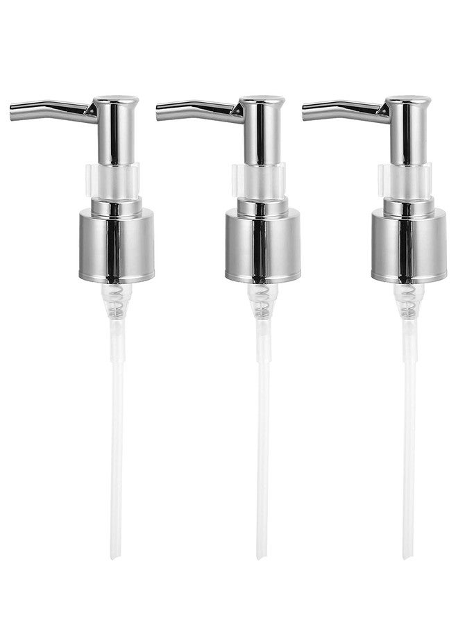 Generic Conditioner Bottle Pump, Dispensing Pump Convenient 360 Degree Rotate Exquisite for Bathroom for Home for Hand for Shower Gel(Silver)' - Image 1