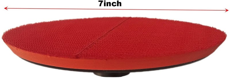 DUMDAAR 7inch Wool Pad and 7inch Backing pad with M14 adaptor - Image 3