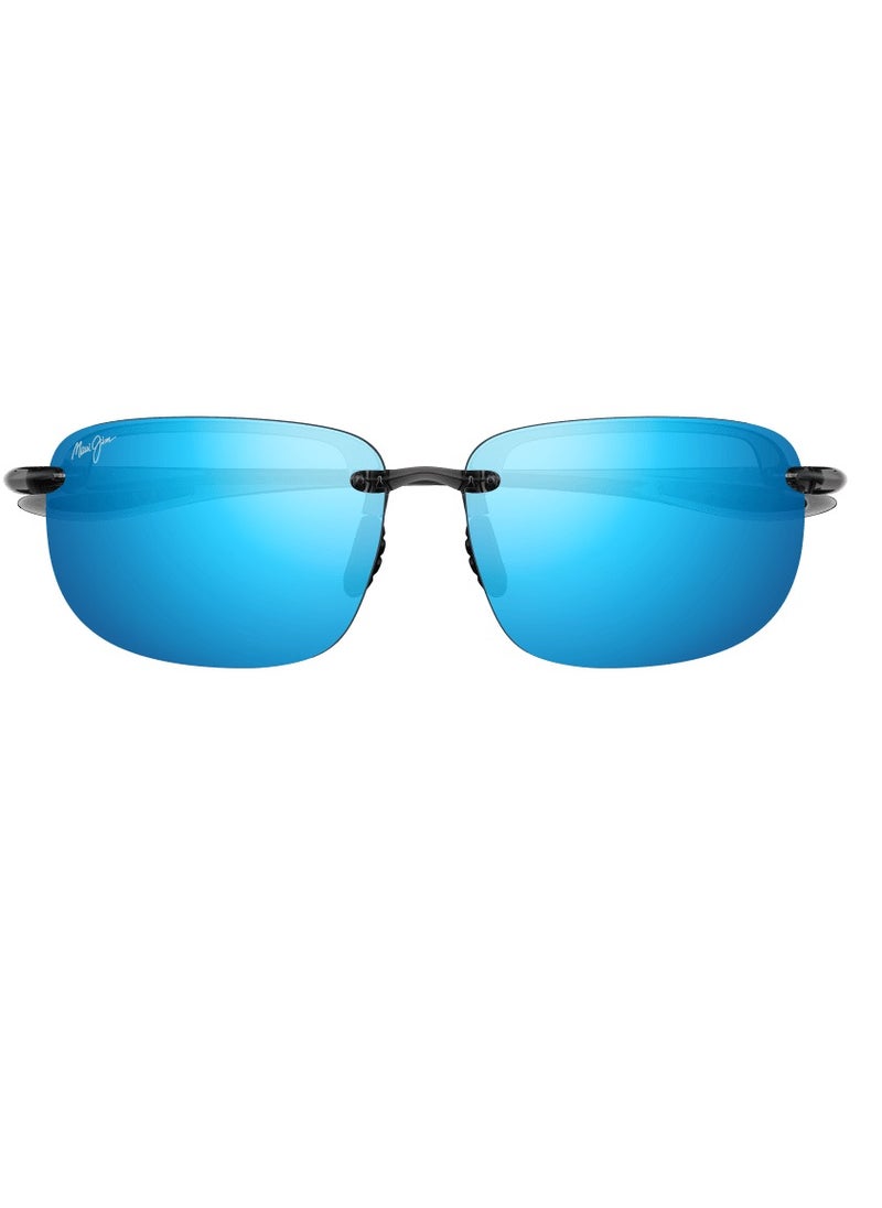 MAUI JIM Maui Jim Ho'okipa XLarge 456-14A Unisex Polarized Rectangular Sunglasses – 68 mm Lens Size  - Image 3