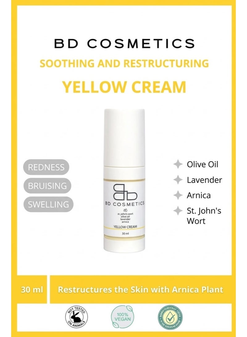 BD Cosmetics Yellow Cream 30mL - Image 1