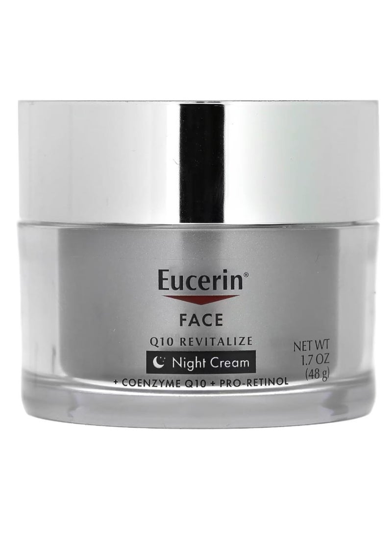 يوسيرين يوسرين كريم الوجه Q10 ليلي ريتيفيتايز خال من العطور 48 - Image 1