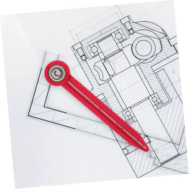 Aluminum Alloy Drafting Compass for Precision Drawing Woodworking and Engineering Projects - Image 5