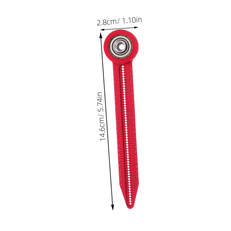Aluminum Alloy Drafting Compass for Precision Drawing Woodworking and Engineering Projects - Image 3