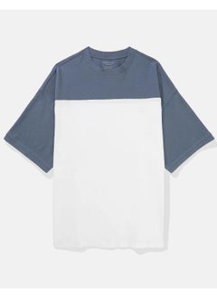 American Eagle Colorblock Pique Crew Neck T-Shirt  - Image 3