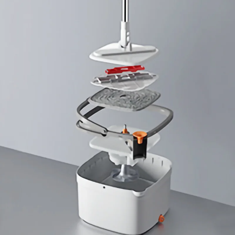 QUESERA Woven Round Rattan Tray With Mother Of Pearl Inlay WITH Handles