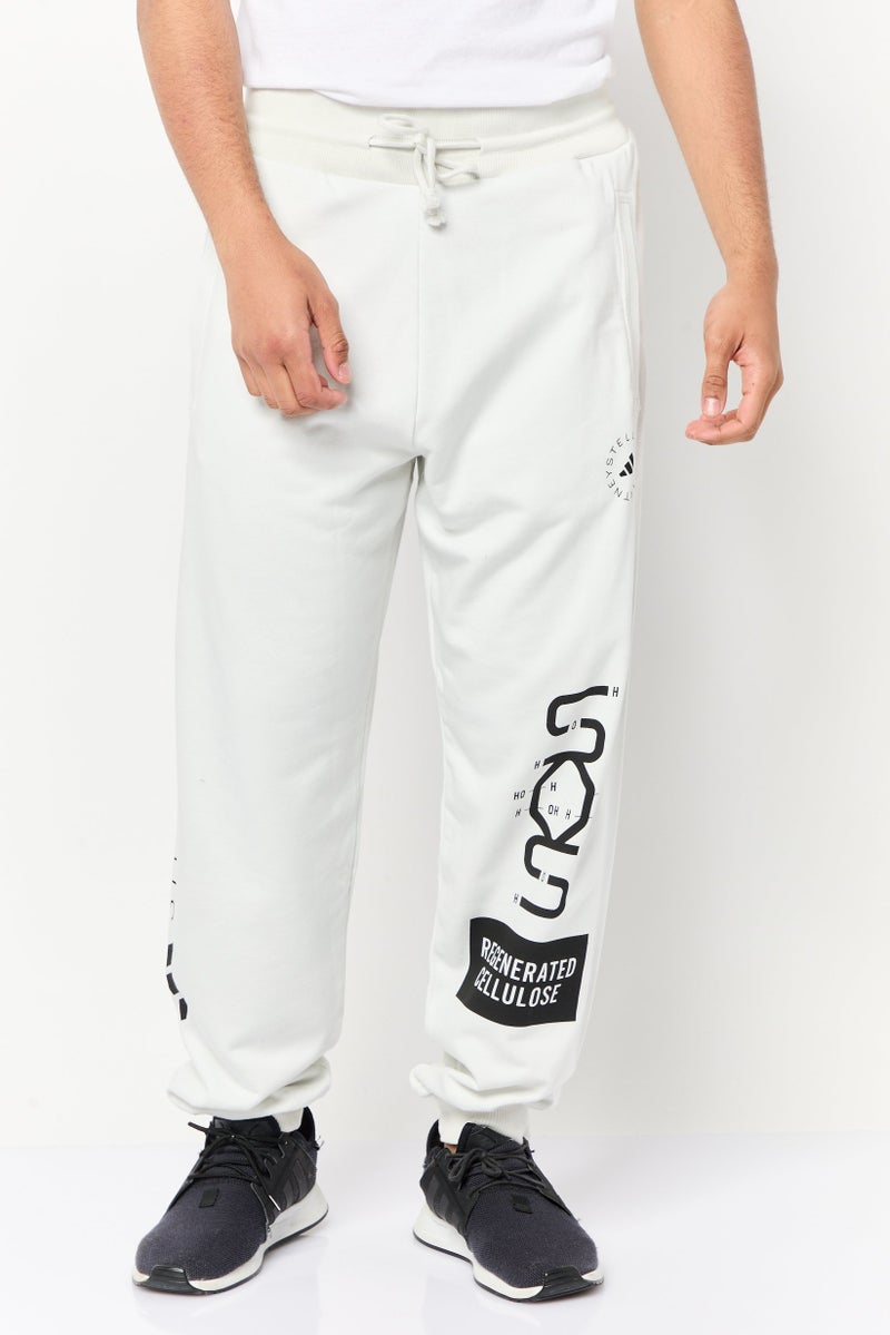 Adidas Adidas by Stella McCartney Men Sportswear Fit Outdoor Sweatpants, White  - Image 1