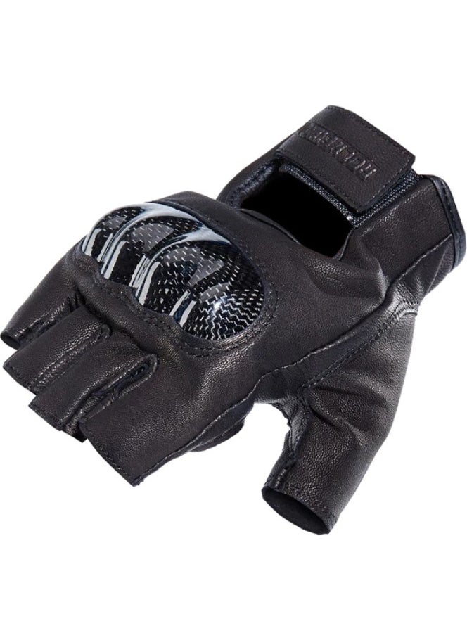 Motorcycle Half Finger Gloves 100% Leather Carbon Comb Protection - pzsku/Z1597F1179382B9DA899CZ/45/_/1730491675/c7453446-8baf-4bf8-8b4b-2872f5bbbb4c