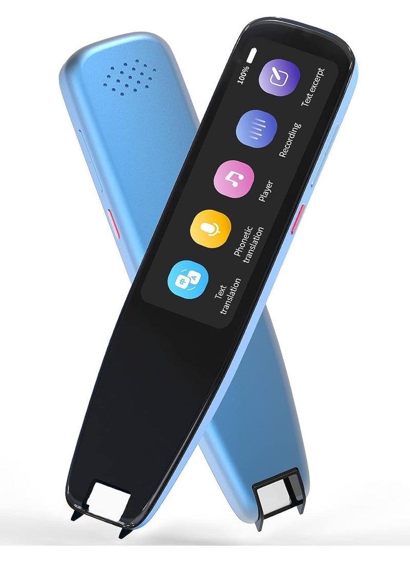 ELTRAZONE - Upgraded Scan Reader Pen, 16GB Dictionary Scanner Translator Scanning Pen, 112 Language OCR Digital Reader Pen Voice Translator Device, Text&Phonetic Multilingual Translation (3Pro)(SE) - Image 1