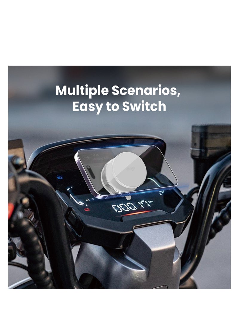 Drip 360° Rotating Vacuum Suction Magnetic Car Phone Mount - Strong Hold & Full Rotation - Image 4