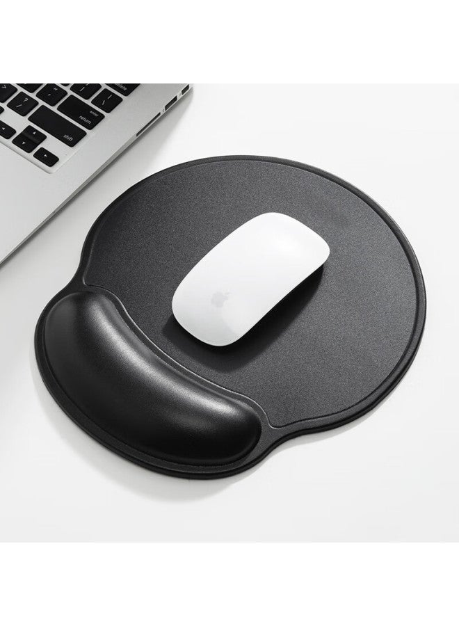 Womt Mouse Wrist Rest Pad, Silicone Leather Mouse Pad, Wrist Support For Men And Women, Office Typing Gaming Home Use Hand Wrist Pad, Laptop Mouse Desktop Hand Rest Wrist Massager - Image 1