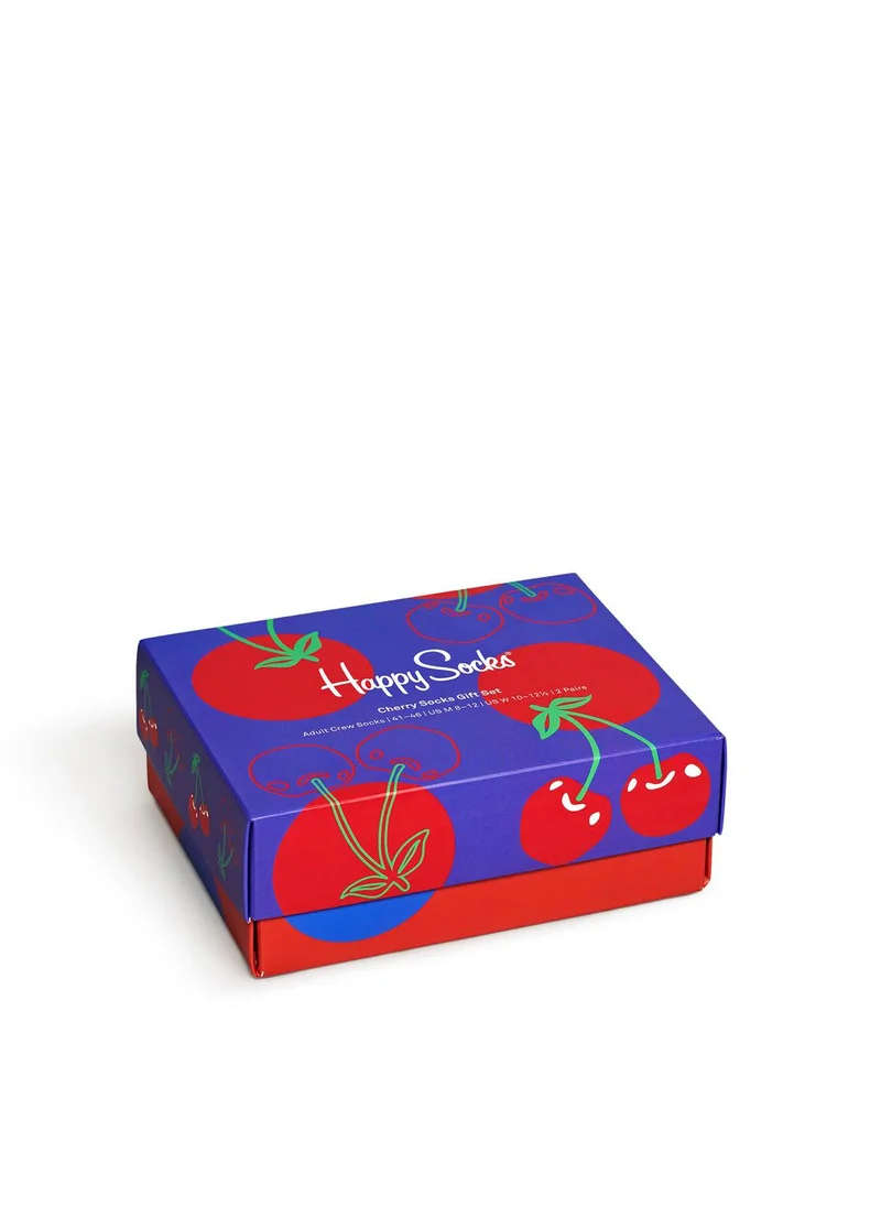 هابي سوكس 2-PACK CHERRIES SOCKS GIFT SET