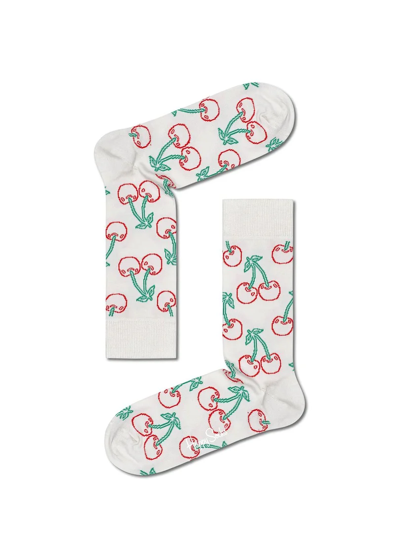 Happy Socks 2-PACK CHERRIES SOCKS GIFT SET