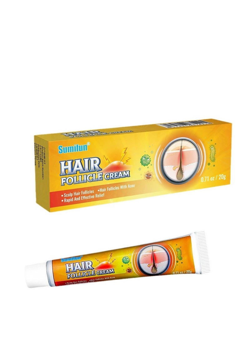Sumifun Hair Follicle cream Skin Care for Inflamed Follicles & Pore Repair - Deep Penetration, Inhibits Bacterial Growth - Image 5