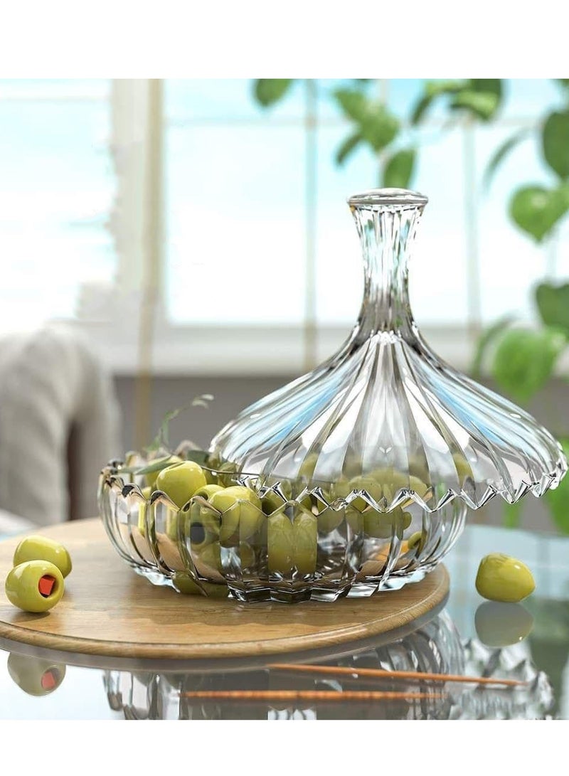 Sugar Bowl with Lid - 13cm - Coffee Bar Accessories, Cereal Bowls, Tea, Kitchen Countertop Canisters  - Image 3