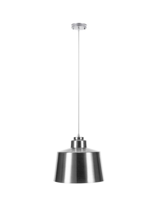 El Rawda Lighting Bonta Ceiling Lamp - Single | modern decorative LED E27 pendant light ceiling lamp hanging | suitable for any room | Color: Chrome | Size: 70x30 cm