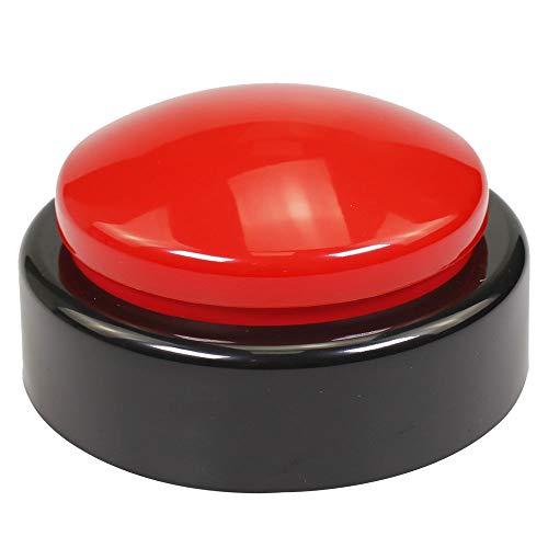 NESIGHTION Talking Clock,Extra Large Talking Alarm Clock for Blind,Talking Clock for Blind Elderly,Announcing Time,Date and Week of Day,Perfect for Visually Lmpaired and Elderly (Red+Black) - Image 2