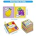 OKOOKO 12PCS Soft Baby Books Soft Cloth Books Bath Toys Crinkle Washable NonToxic Early Education Preschool Learning Toy for Newborns Babies Infants Toddlers Kids - Image 3